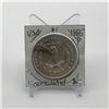 Image 1 : UNCIRCULATED SILVER DOLLAR - MINTED 1885 IN PHILADELPHIA