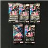 Image 1 : LOT OF 5 ONE PIECE JAPANESE SEALED BOOSTER PACKS