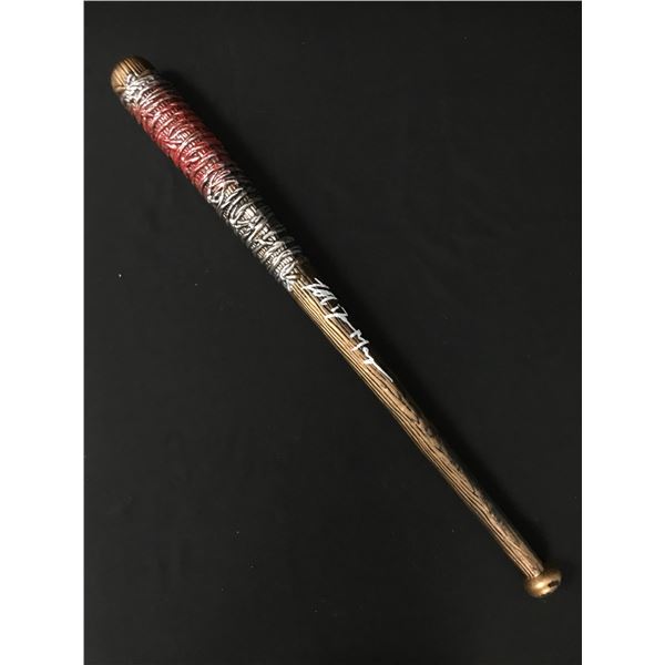 JEFFREY DEAN MORGAN SIGNED WALKING DEAD BASEBALL BAT - KB COA