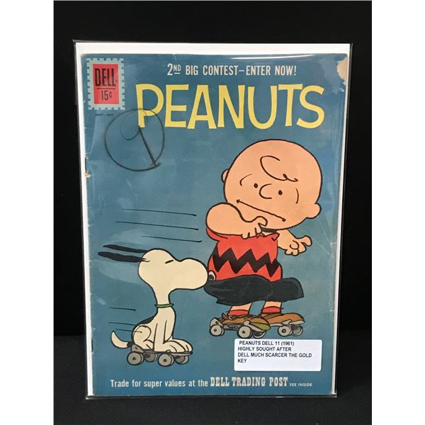 PEANUTS #11 (1961) - DELL COMICS