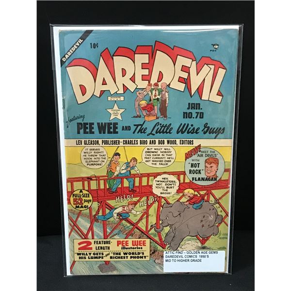 DAREDEVIL COMICS #70 (1950'S)