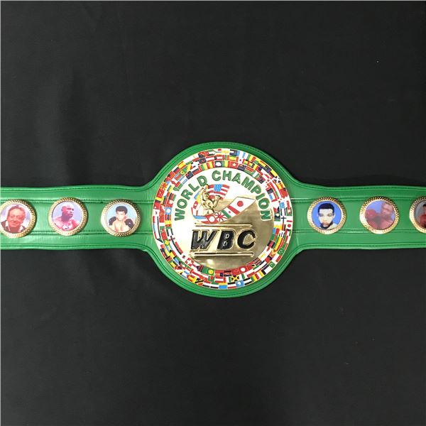 MIKE TYSON SIGNED WBC CHAMPIONSHIP BELT (WWOC COA)