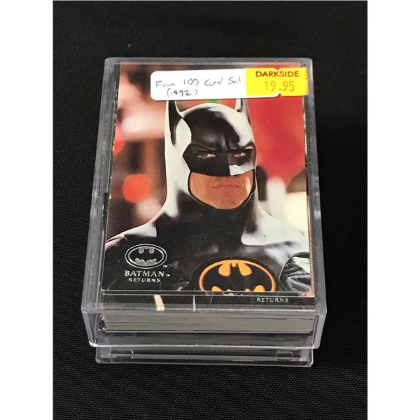 1992 BATMAN FULL 100 CARD SET