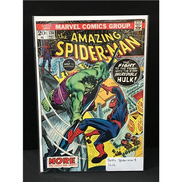 THE AMAZING SPIDERMAN #12O SPIDEY VS HULK - MARVEL COMICS