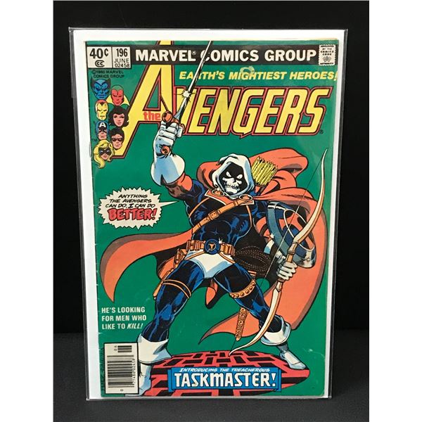 AVENGERS NO.196 (1ST APPEARANCE TASKMASTER) - MARVEL COMICS