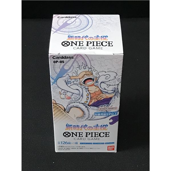 ONE PIECE TCG OP5 AWAKENING OF THE NEW ERA JAPANESE SEALED TRADING CARD BOX