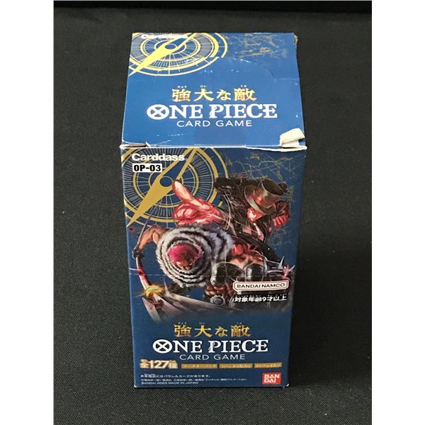 ONE PIECE TCG OP3 PILLARS OF STRENGTH JAPANESE SEALED TRADING CARD BOX