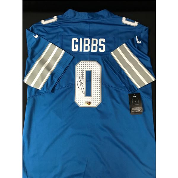 JAHMYR GIBBS SIGNED CUSTOM JERSEY - ELITE SPORTS COA