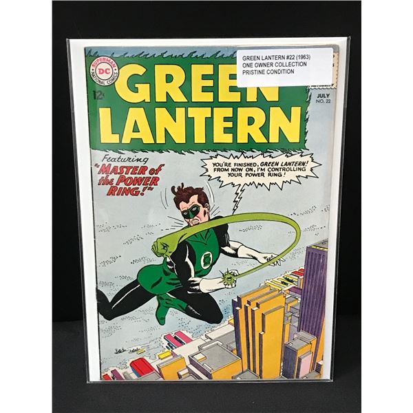 GREEN LANTERN #22 (1963) ONE OWNER COLLECTION - DC COMICS