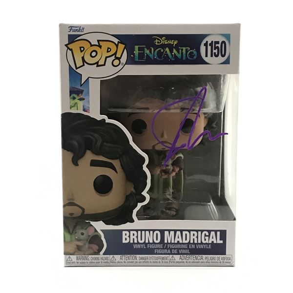 JOHN LEUGUIZAMO SIGNED BRUNO ENCANTO FUNKO POP - KB COA
