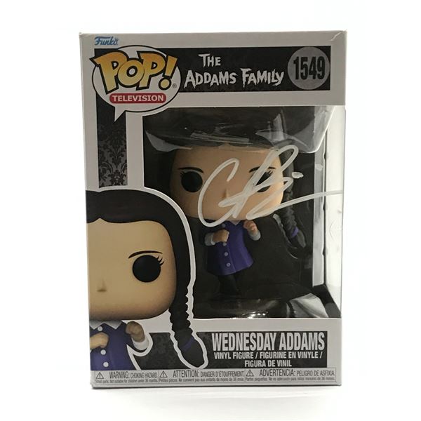 CHRISTINA RICCI SIGNED WEDNESDAY ADDAMS FUNKO POP - WWOC COA