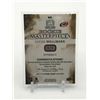 Image 2 : 20117-18 UPPER DECK THE CUP HOCKEY ROOKIE MASTERPIECES LUCAS WALLMARK CYAN PRINTING PLATE 1/1