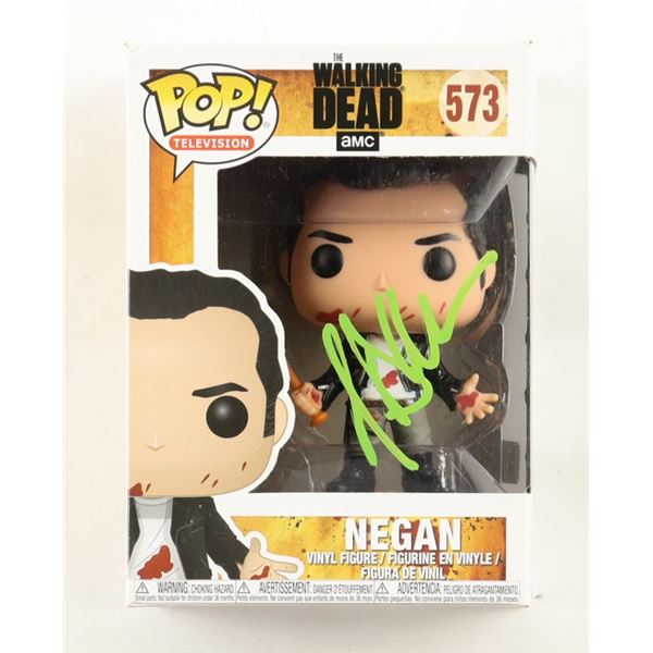 JEFFREY DEAN MORGAN SIGNED NEEGAN WALKING DEAD FUNKO POP - BECKETT COA