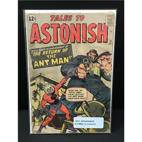 TALES TO ASTONISH #35 1ST ANTMAN IN COSTUME - MARVEL COMICS