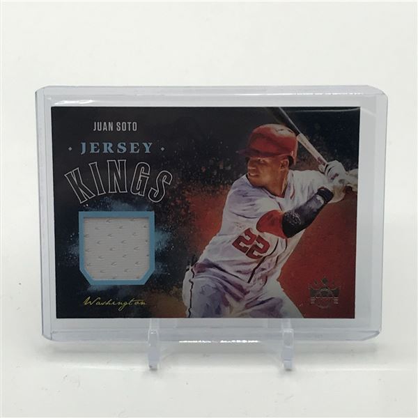 2020 PANINI DIAMOND KINGS BASEBALL JUAN SOTO JERSEY KINGS PATCH TRADING CARD