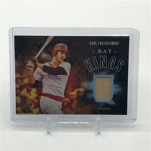 2020 PANINI DIAMOND KINGS BASEBALL CARL YASTRZEMSKI BAT KINGS PATCH TRADING CARD