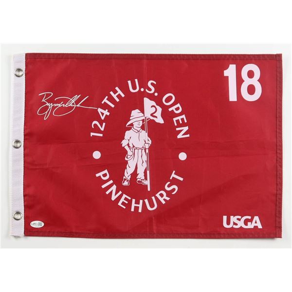 BRYSON DECHAMBEAU SIGNED GOLF FLAG - JSA COA