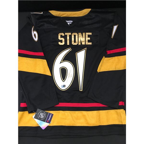 MARK STONE SIGNED LAS VEGAS KNIGHTS CUSTOM JERSEY - ELITE SPORTS COA