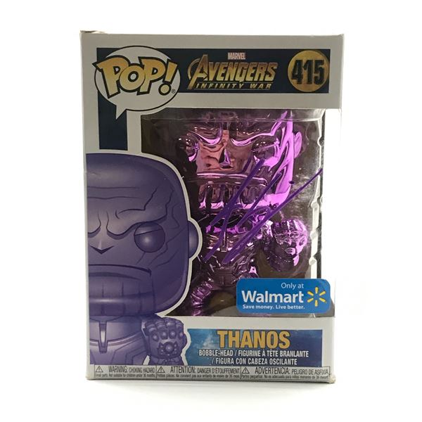 JOSH BROLIN SIGNED THANOS FUNKO POP - HOLLYWOOD COA