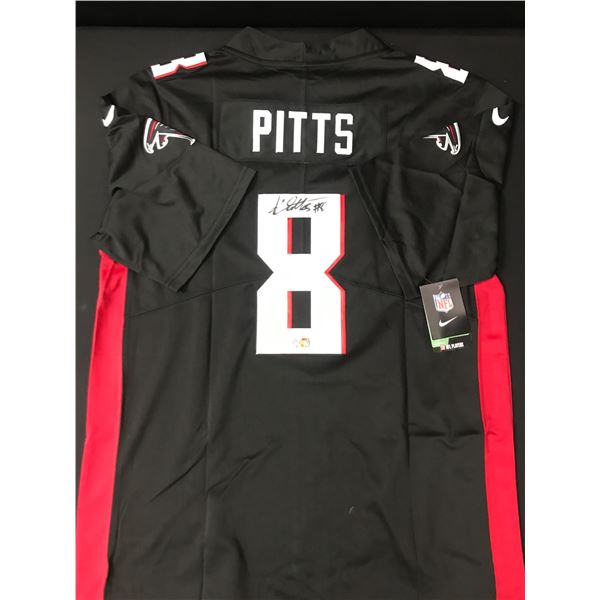KYLE PITTS SIGNED ATLANTA FALCONS CUSTOM JERSEY - ELITE SPORTS COA