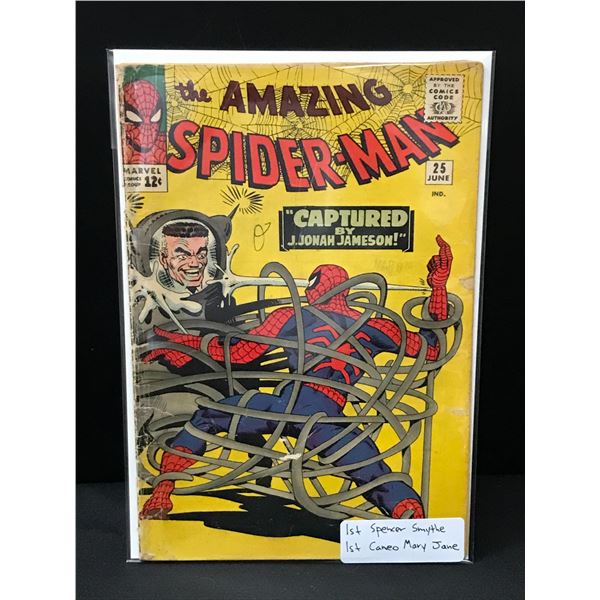 THE AMAZING SPIDERMAN #25 1ST CAMEO MARY JANE - MARVEL COMICS
