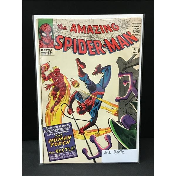 THE AMAZING SPIDERMAN #21 2ND BEETLE - MARVEL COMICS