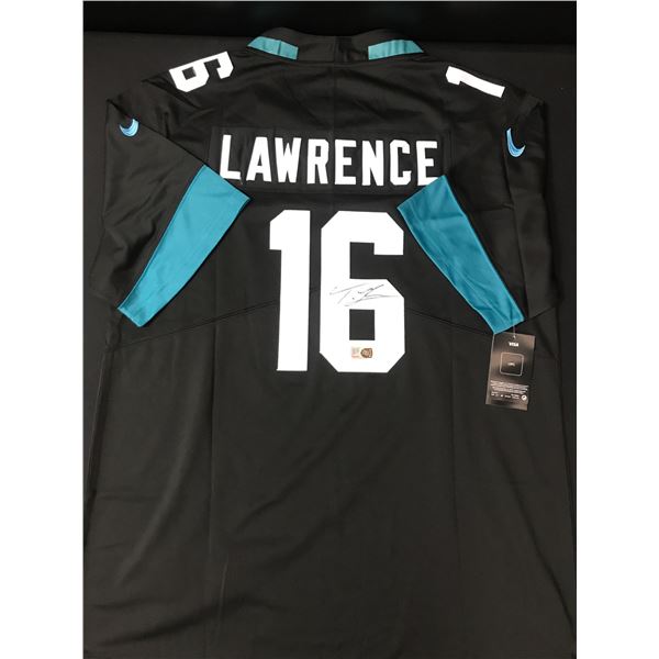 TREVOR LAWRENCE SIGNED JACKSONVILLE JAGUARS CUSTOM JERSEY - ELITE SPORTS COA