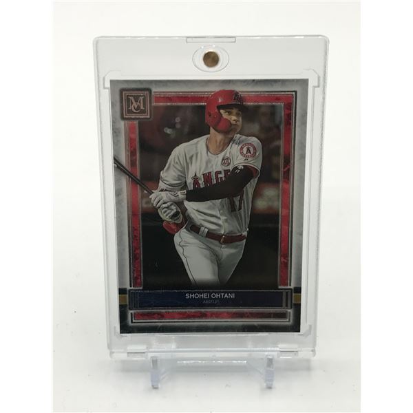 2020 TOPPS MUSEUM COLLECTION SHOHEI OHTANI TRADING CARD