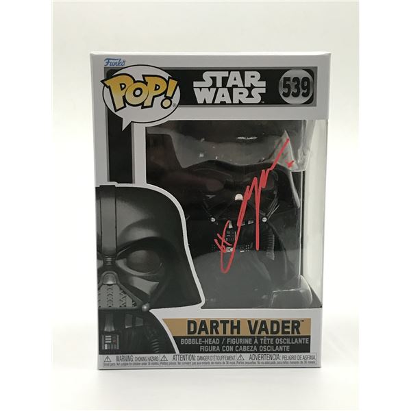 HAYDEN CHRISTENSEN SIGNED DARTH VADER FUNKO POP - WWOC COA