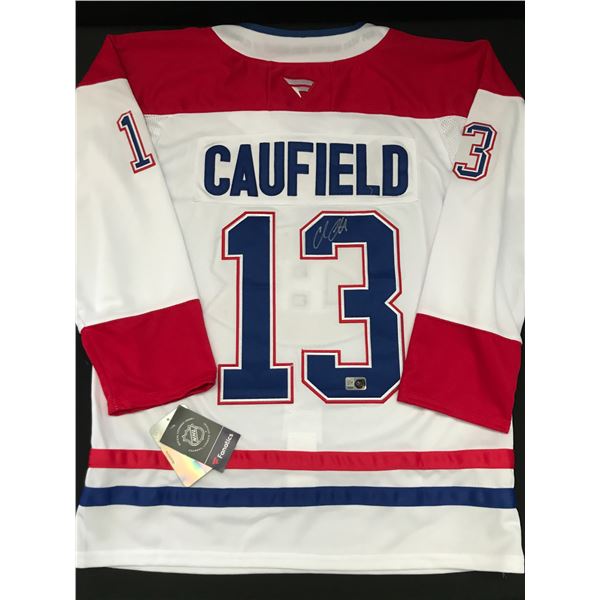 COLE CAULFIELD SIGNED MONTREAL CANADIENS CUSTOM JERSEY - ELITE SPORTS COA