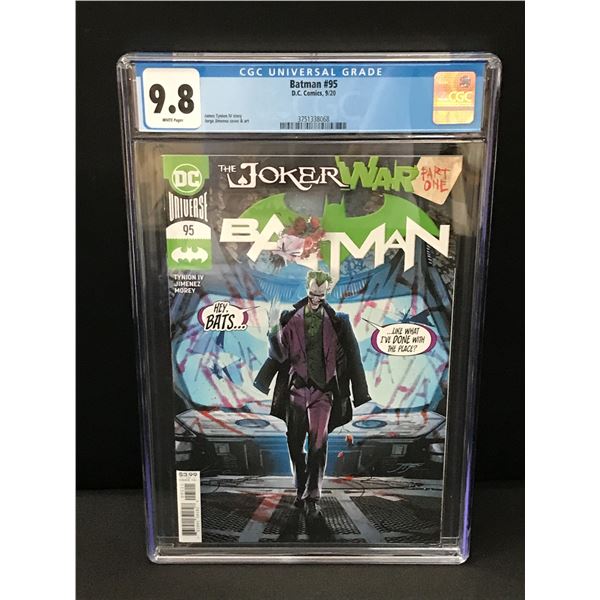 BATMAN #95 BY DC COMICS - CGC GRADE 9.8