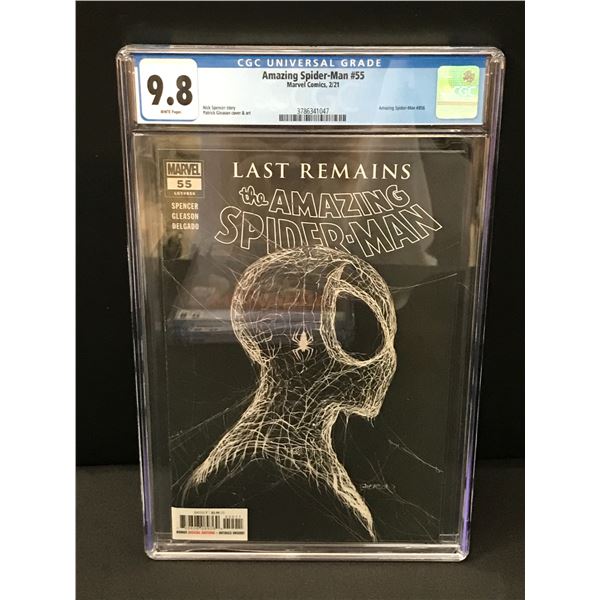 AMAZING SPIDER-MAN #55 BY MARVEL COMICS - CGC GRADE 9.8