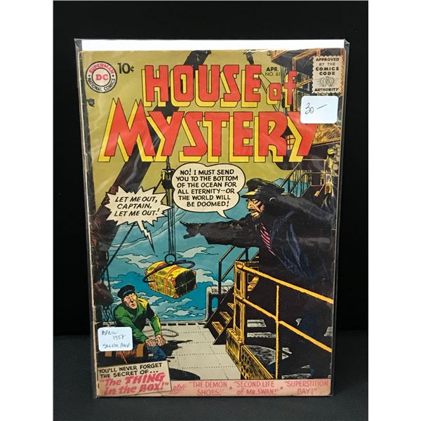 HOUSE OF MYSTERY #61 - DC COMICS