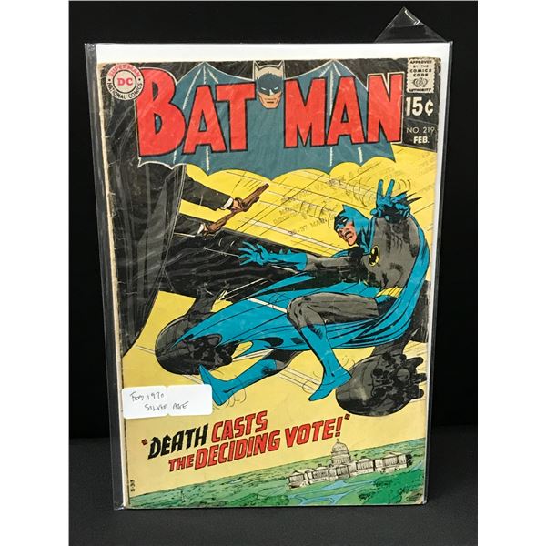 BATMAN #219 (1970) - DC COMICS