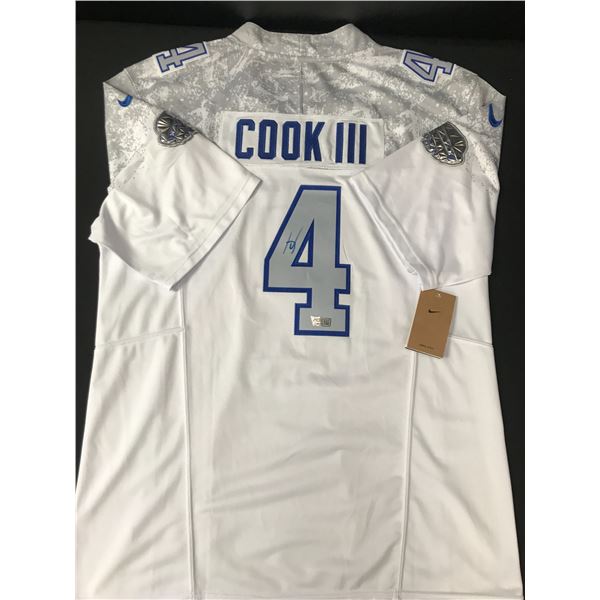 JAMES COOK III SIGNED BUFFALO BILLS CUSTOM JERSEY - ACE COA