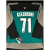 Image 1 : MACKLIN CELEBRINI SIGNED SAN JOSE SHARKS CUSTOM JERSEY - ELITE SPORTS COA