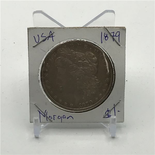 MORGAN SILVER DOLLAR - MINTED IN 1879