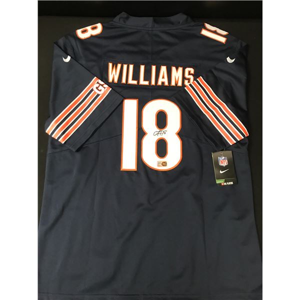 CALEB WILLIAMS SIGNED CUSTOM JERSEY - ELITE SPORTS COA