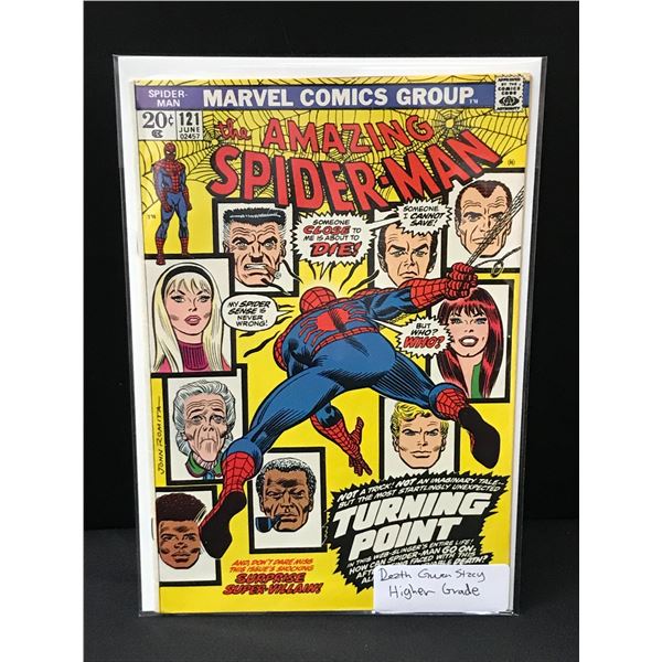THE AMAZING SPIDERMAN #121 DEATH OF GWEN STACY - MARVEL COMICS