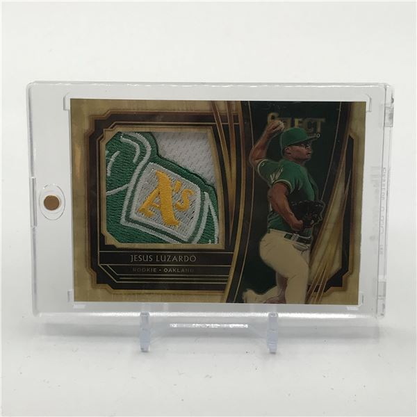 2020 PANINI SELECT BASEBALL JESUS LUZARDO PATCH TRADING CARD 1/1