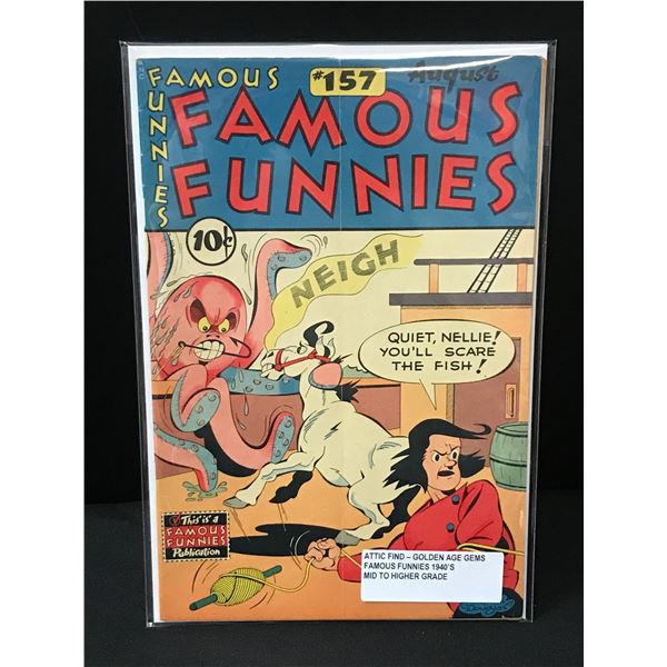 FAMOUS FUNNIES #157 (1940'S) ATTIC COLLECTION FIND
