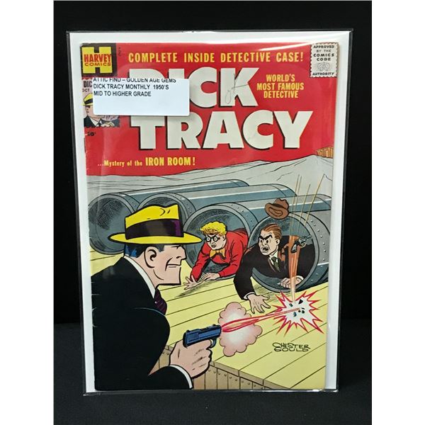 DICK TRACY #25 (1950'S) ATTIC FIND - HARVEY COMICS
