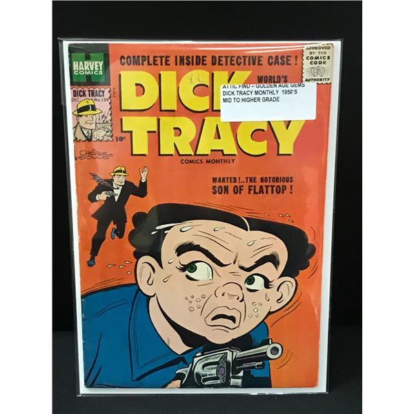 DICK TRACY #129 (1950'S) ATTIC FIND - HARVEY COMICS