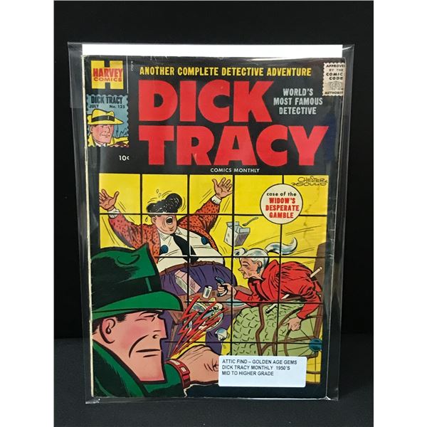 DICK TRACY #125 (1950'S) ATTIC FIND - HARVEY COMICS