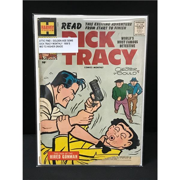 DICK TRACY #110 (1950'S) ATTIC FIND - HARVEY COMICS
