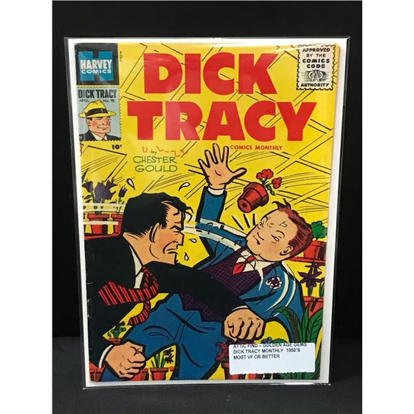 DICK TRACY #98 (1950'S) ATTIC FIND - HARVEY COMICS