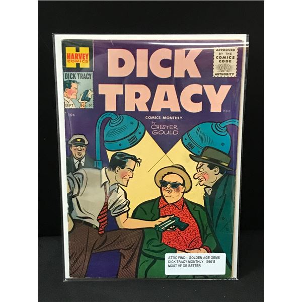 DICK TRACY #91 (1950'S) ATTIC FIND - HARVEY COMICS