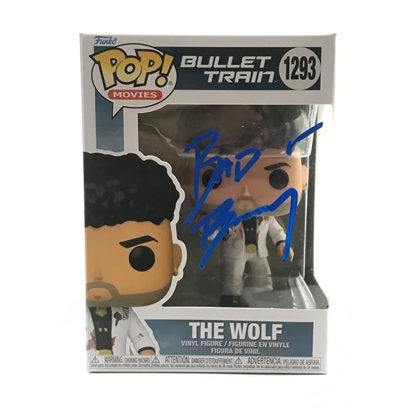 BAD BUNNY SIGNED THE WOLF BULLET TRAIN FUNKO POP - HOLLYWOOD COA