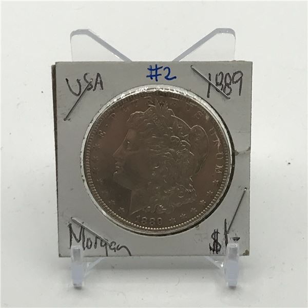 MORGAN SILVER DOLLAR - MINTED IN 1889