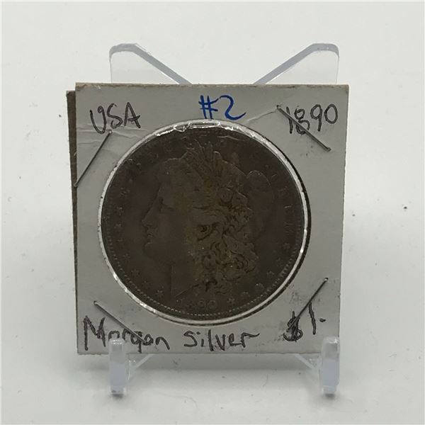 MORGAN SILVER DOLLAR - MINTED IN 1890